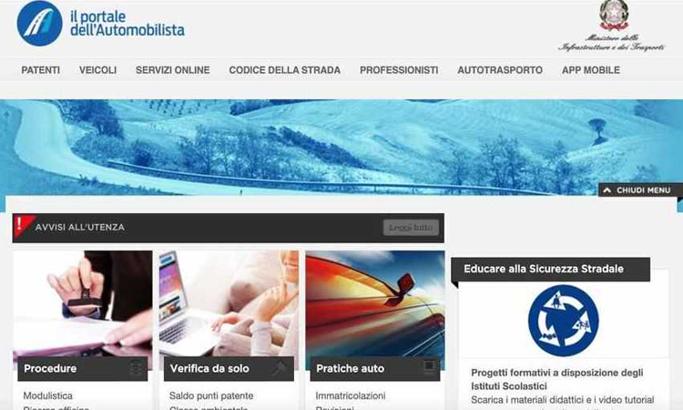 portale automobilista